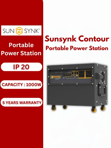 Sunsynk Contour 2000 GT 2kW Mobile Portable Power Solution