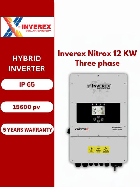 Inverex Nitrox 12 KW - 48 V Hybrid Solar inverter (Three phase)