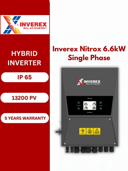 Inverex Nitrox 6.6kW Hybrid Solar Inverter