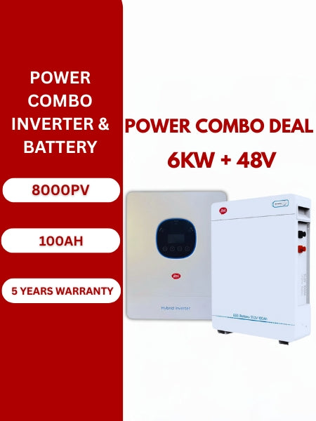 ITEL 6KW + 48V BATTERY COMBO