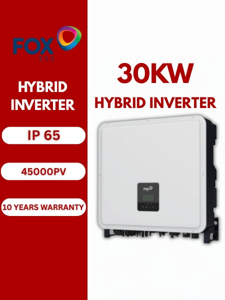 FoxESS H3-Pro 30.0 | 30kW Three-Phase Hybrid Inverter
