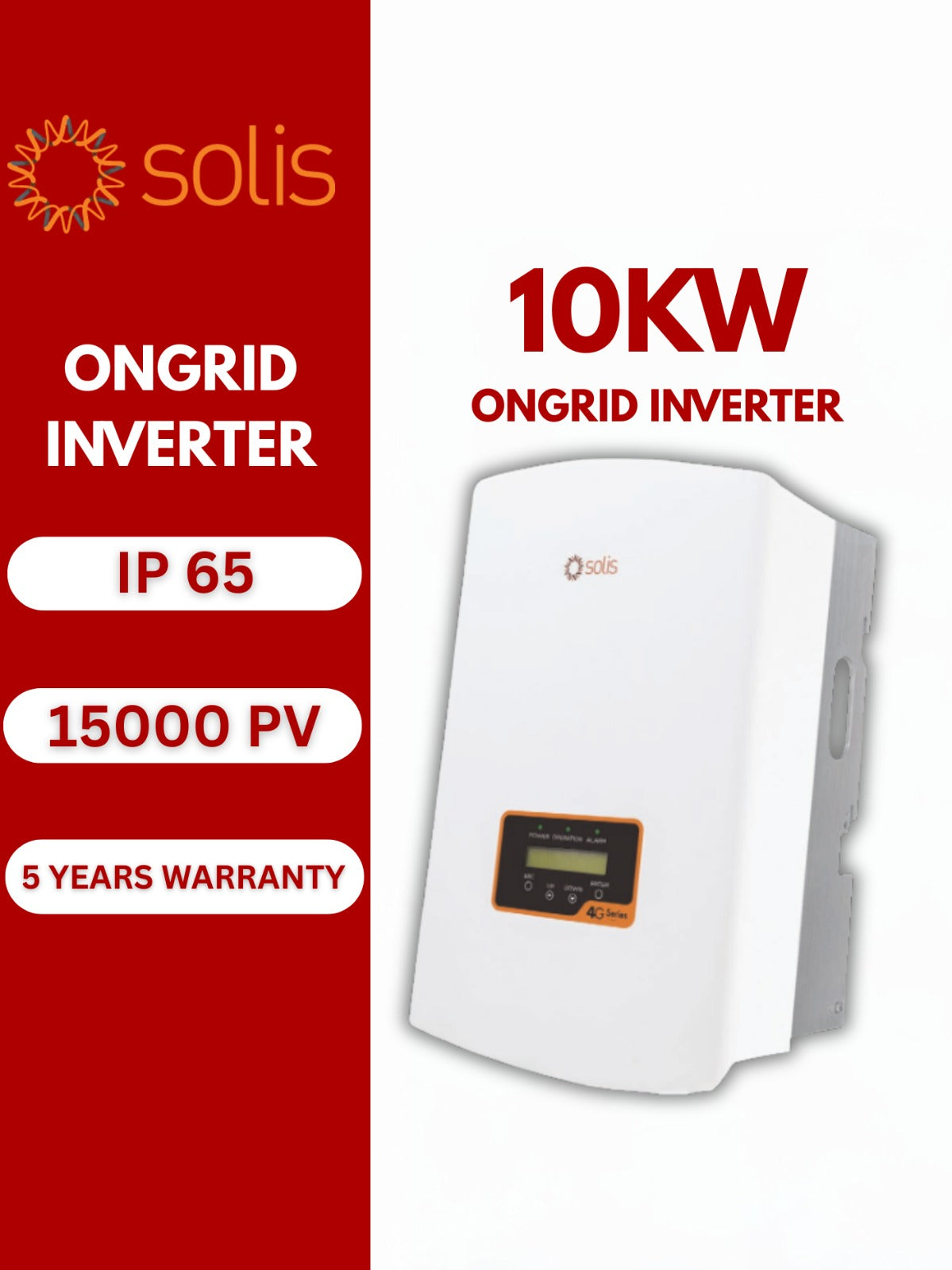 Solis 10KW Ongrid Solar Inverter