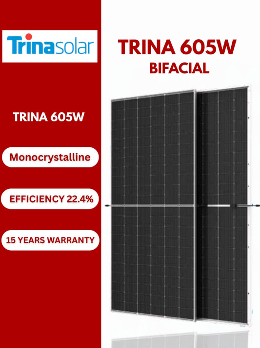 JA Solar 605W N-Type BiFacial