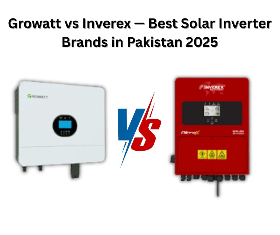 Growatt vs Inverex — Best Solar Inverter Brands in Pakistan 2025