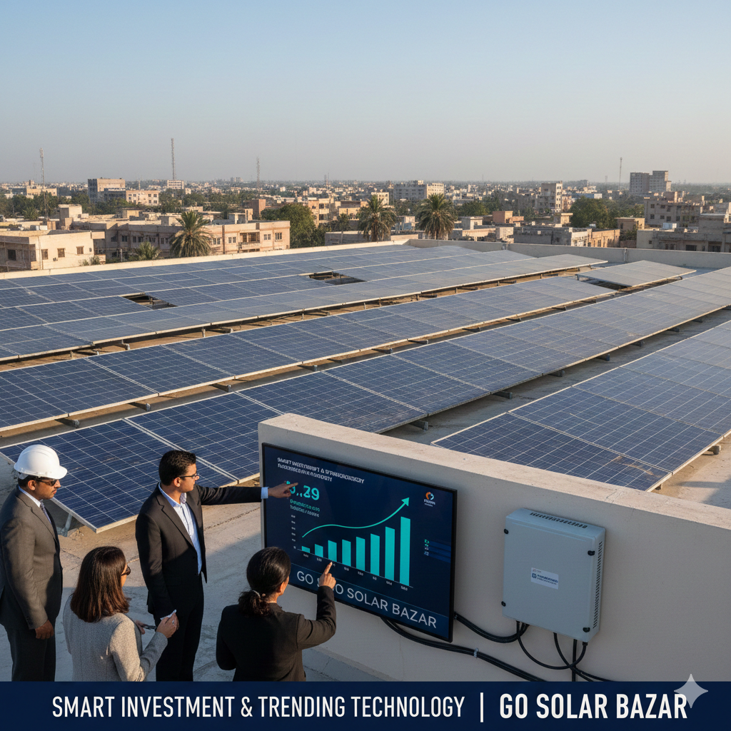 Karachi, Pakistan Mein Solar Panel Lagana Kyun Zaroori Hai? – Smart Investment & Trending Technology | Go Solar Bazar