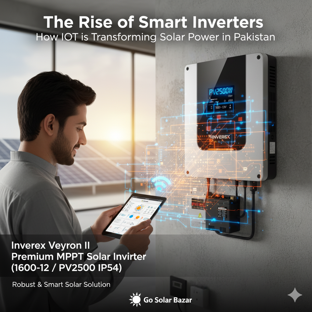 The Rise of Smart Inverters — How IoT is Transforming Solar Power in Pakistan