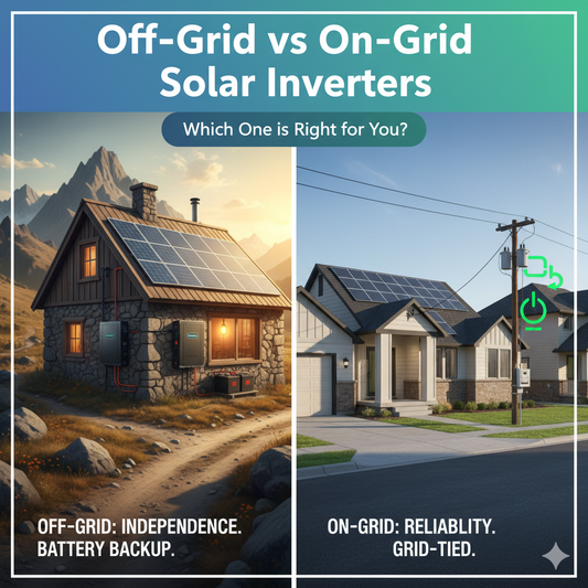 Off-Grid vs On-Grid Solar Inverters — Which One is Right for You?