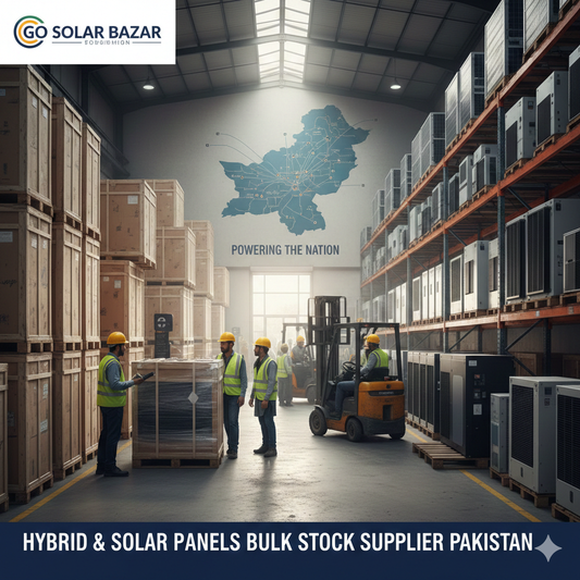 Go Solar Bazar – Hybrid & Solar Panels Bulk Stock Supplier Pakistan