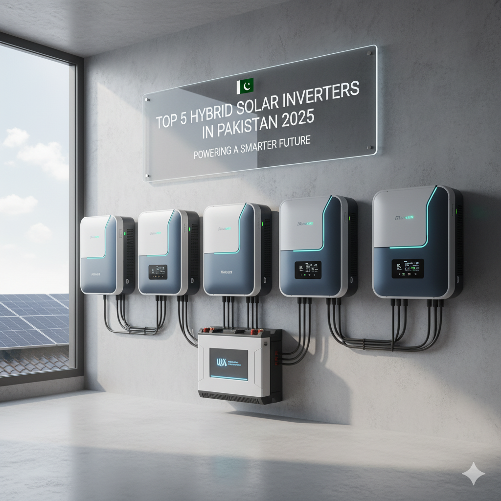Top 5 Hybrid Solar Inverters in Pakistan 2025 — Powering a Smarter Future