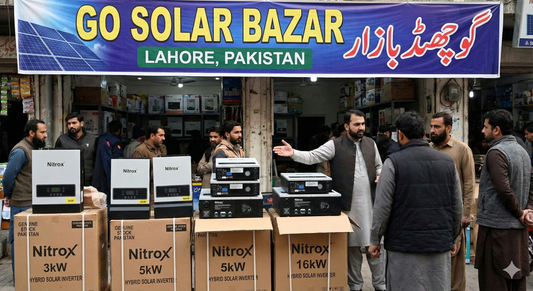 Go Solar Bazar – Nitrox Nitrox Hybrid Inverters Nitroex Nitrox 3kW to 16kW Genuine Stock Pakistan