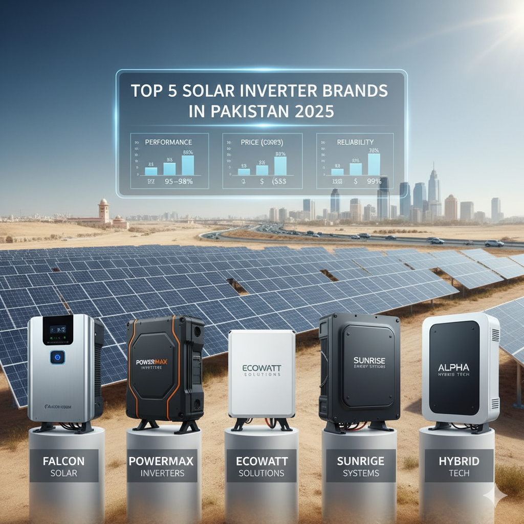 Top 5 Solar Inverter Brands in Pakistan 2025 — Performance, Price & Reliability