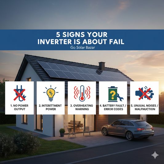 5 Signs Jis Se Aap Samajh Jayein Ke Inverter Kharab Hone Wala Hai | Go Solar Bazar