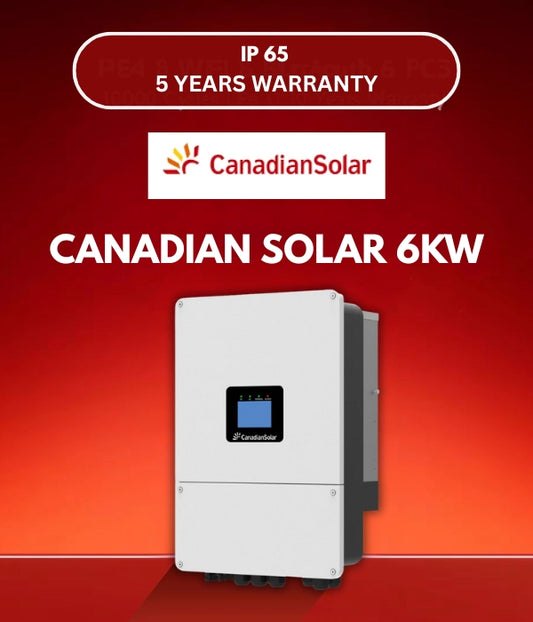 CanadianSolar CSEH-6K-S2201AL-E 6KW Single Phase IP65 Hybrid Solar Inverter With PV 9600W