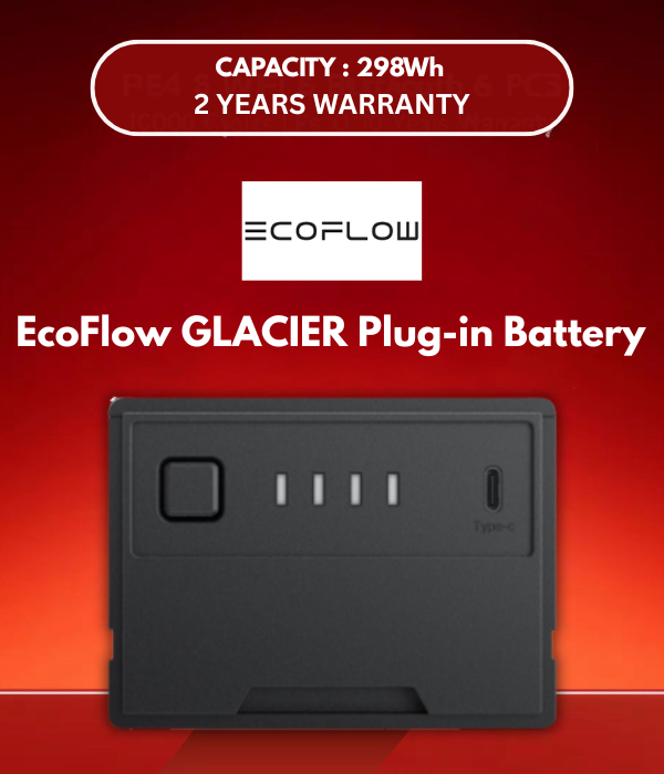 EcoFlow GLACIER Plug-in Battery