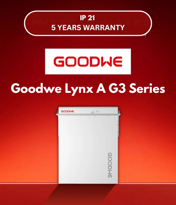Goodwe Lynx A G3 Series 51.2V 100Ah IP20 LX A5.0-30