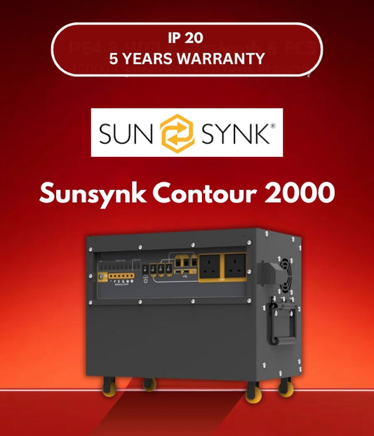 Sunsynk Contour 2000 GT 2kW Mobile Portable Power Solution