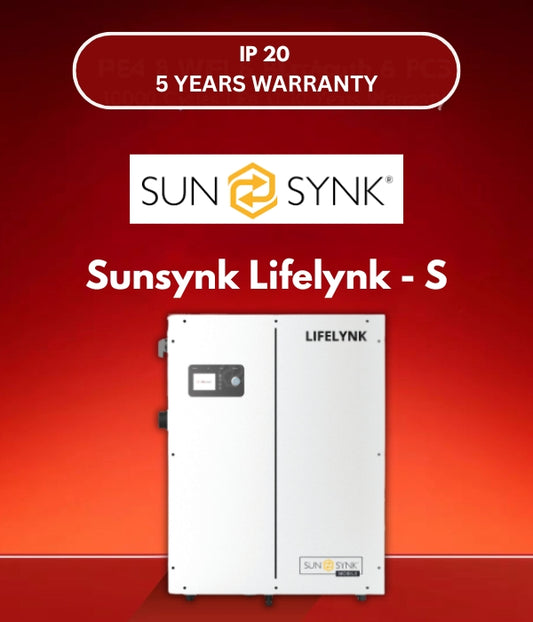 Sunsynk Lifelynk S - 2.5kW All In One (Hybrid Battery & Solar Inverter