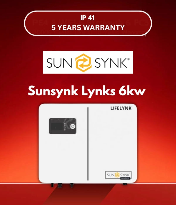6KW Sunsynk Lynks Hybrid Inverter