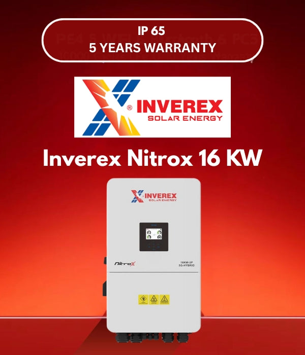 Inverex Nitrox 16 KW - 48 V 5G Hybrid Solar inverter (Three phase)