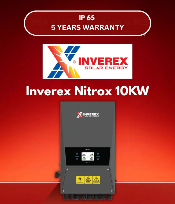 Inverex Nitrox 10KW - 48V Hybrid Solar inverter (Single phase) PV 16000W
