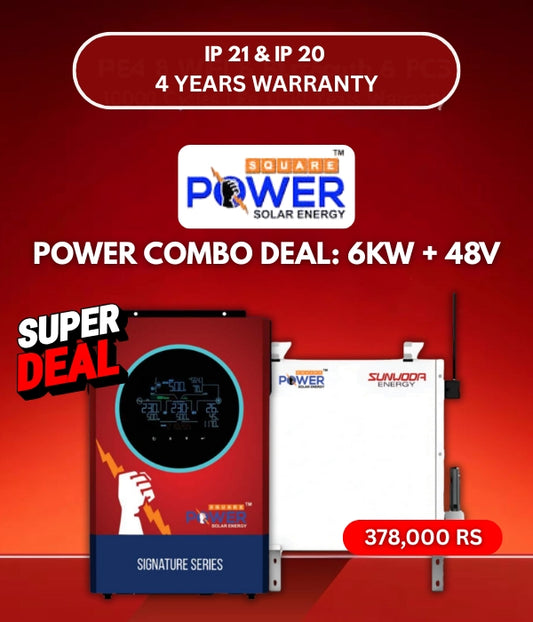POWER SQUARE COMBO DEAL : 6kW + 48V