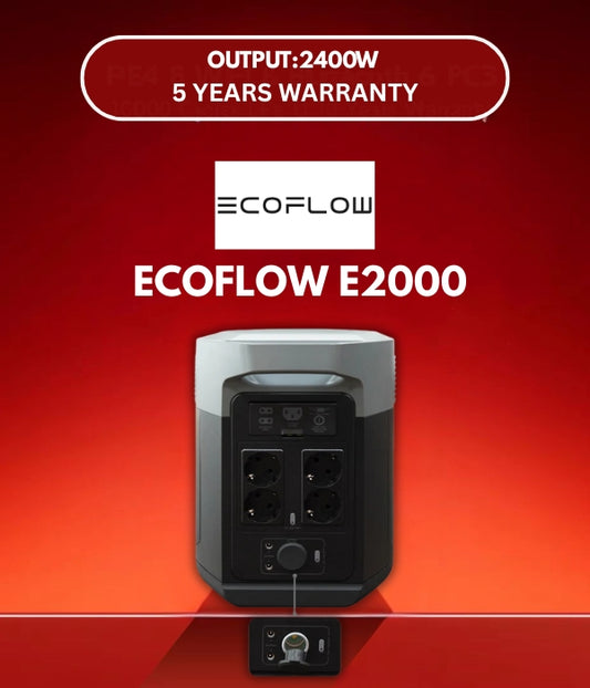 EcoFlow E2000 Portable Power Station ( 2048Wh)