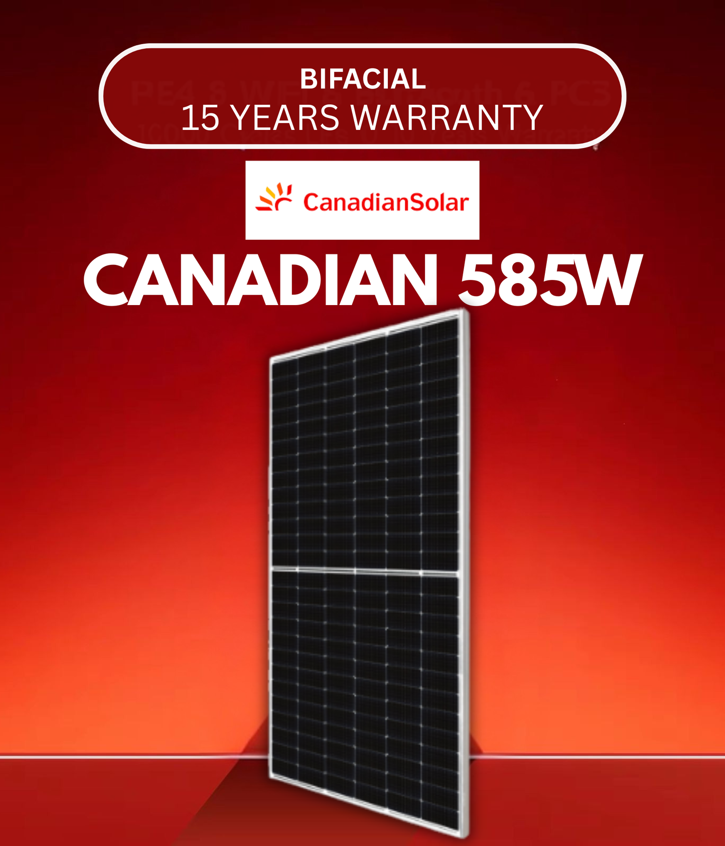 Canadian Solar 585W N-Type BiFacial