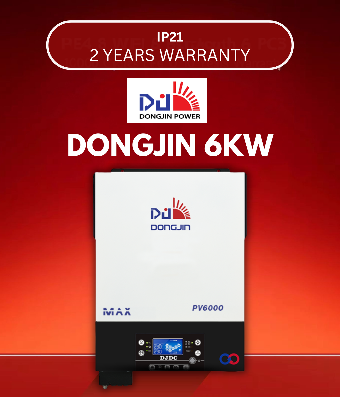 DONGJIN 6KW HYBRID INVERTER
