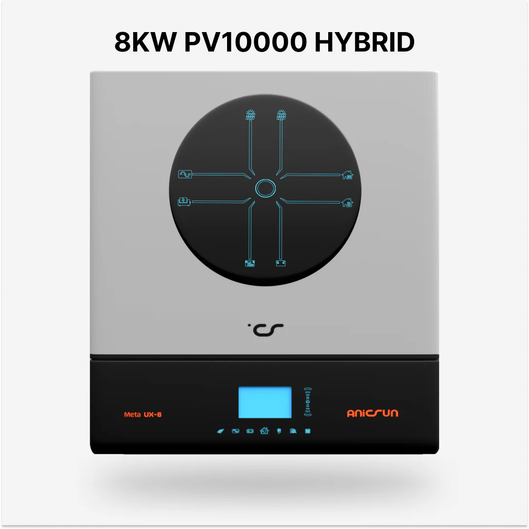 ANICSUN UX 8KW Hybrid Solar Inverter