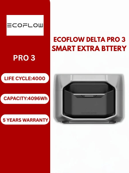EcoFlow DELTA Pro 3 Smart Extra Battery