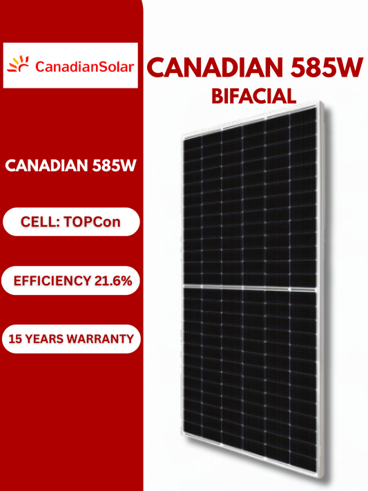 Canadian Solar 585W N-Type BiFacial
