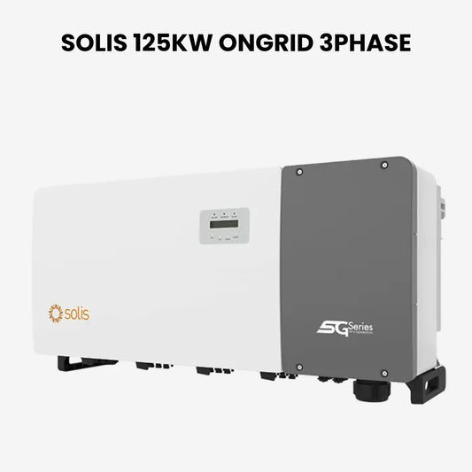 Solis 125KW 3 Phase OnGrid Solar Inverter
