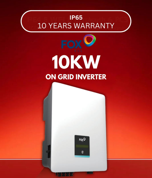 FOXESS 10Kw ON GRID SOLAR INVERTER