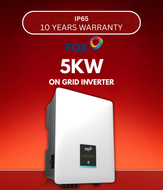 FOXESS 5Kw ONGRID SOLAR INVERTER