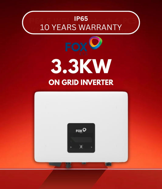 FOXESS 3.3Kw G2 ONGRID SOLAR INVERTER