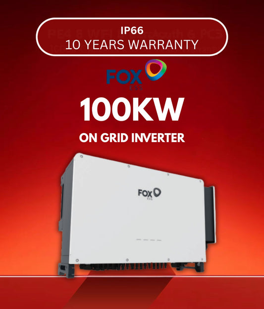 FOXESS 100Kw R (G2) ONGRID SOLAR INVERTER