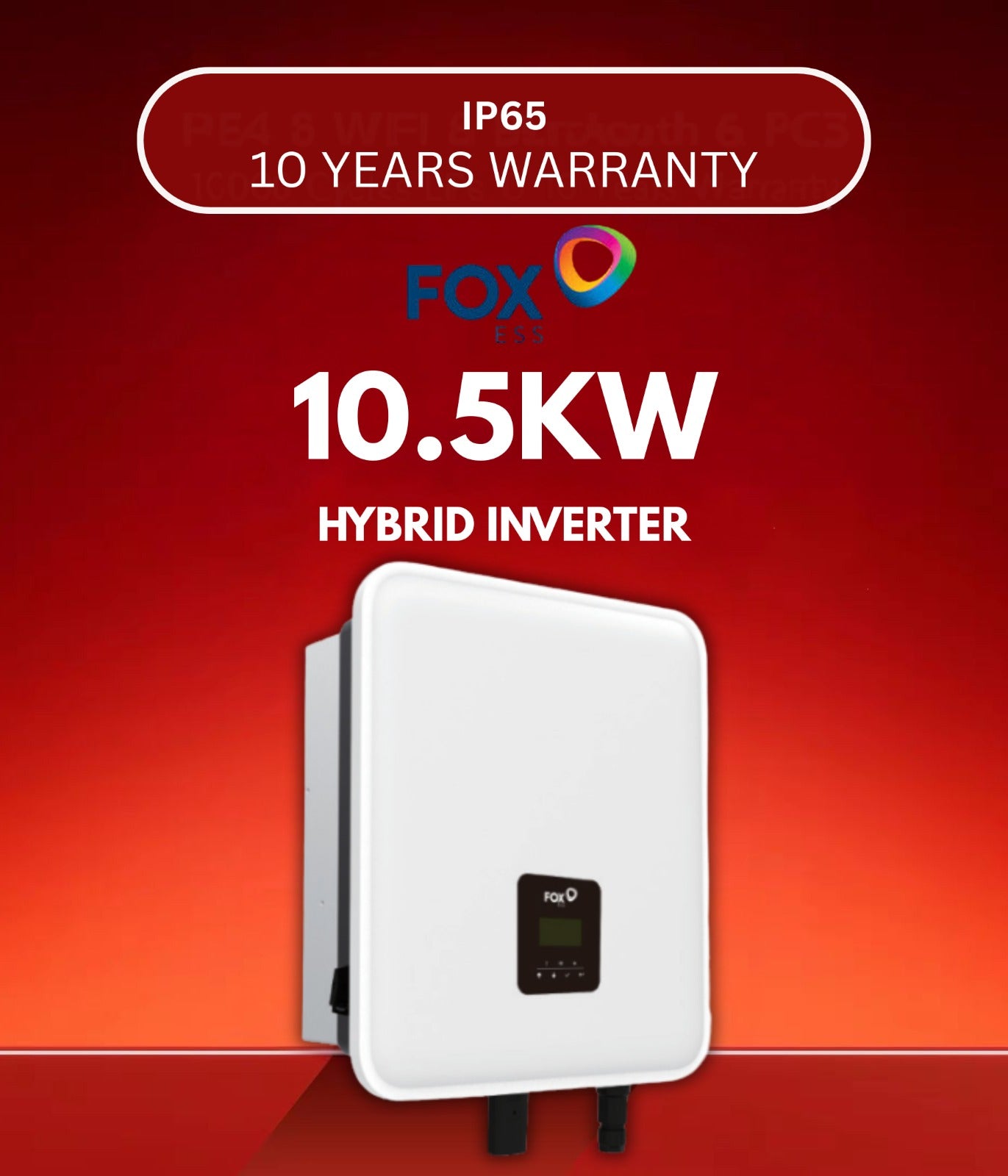FoxESS KH10.5 10.5kW Single-Phase Hybrid Inverter