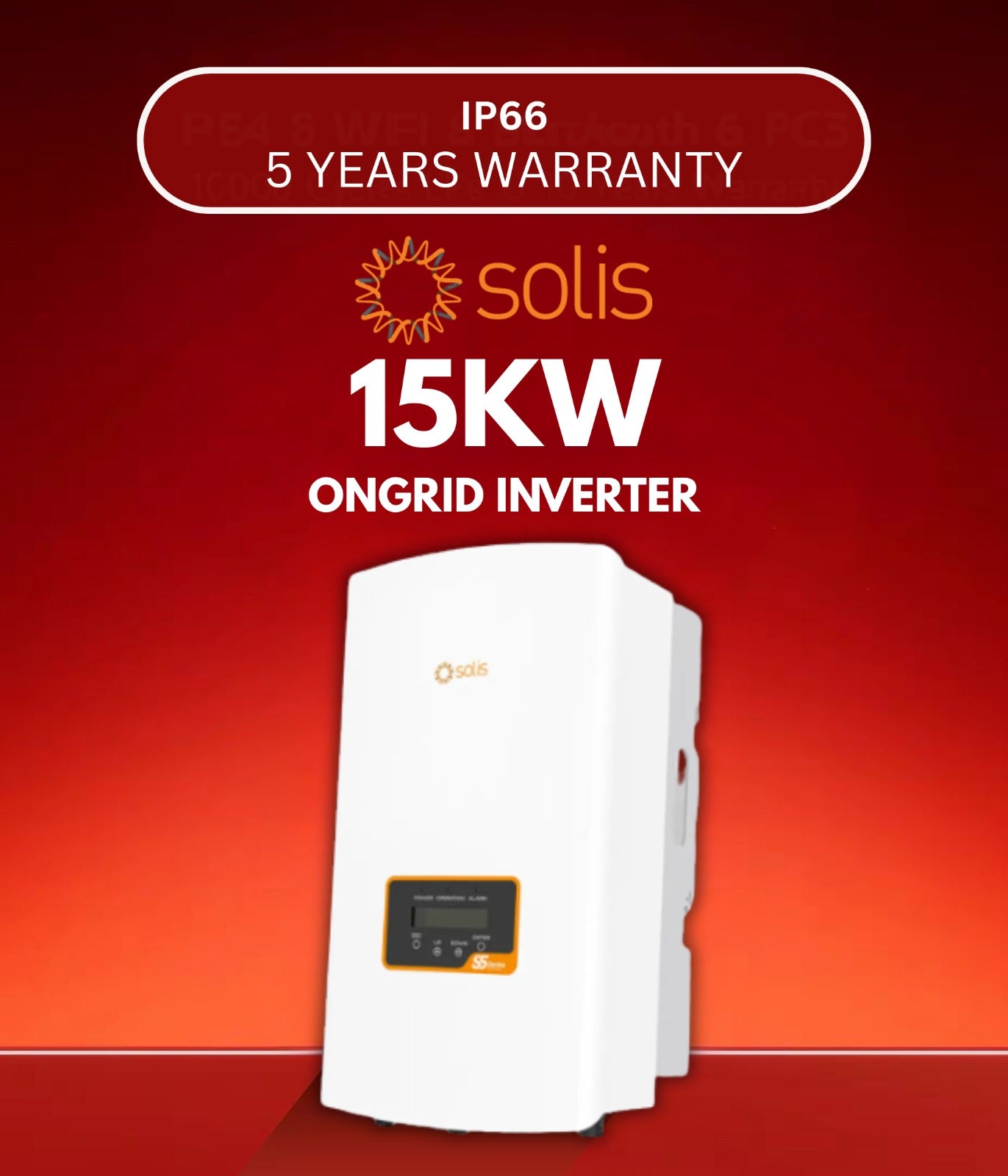 Solis 15kW On-Grid Inverter |S5-GR3P15K|