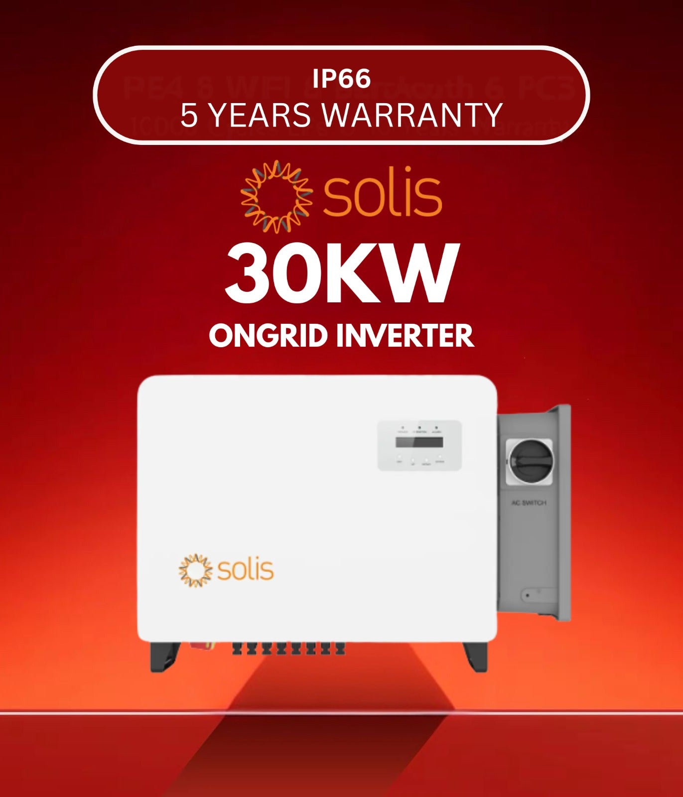 Solis 30kW On-Grid Inverter |S5-GC30K|