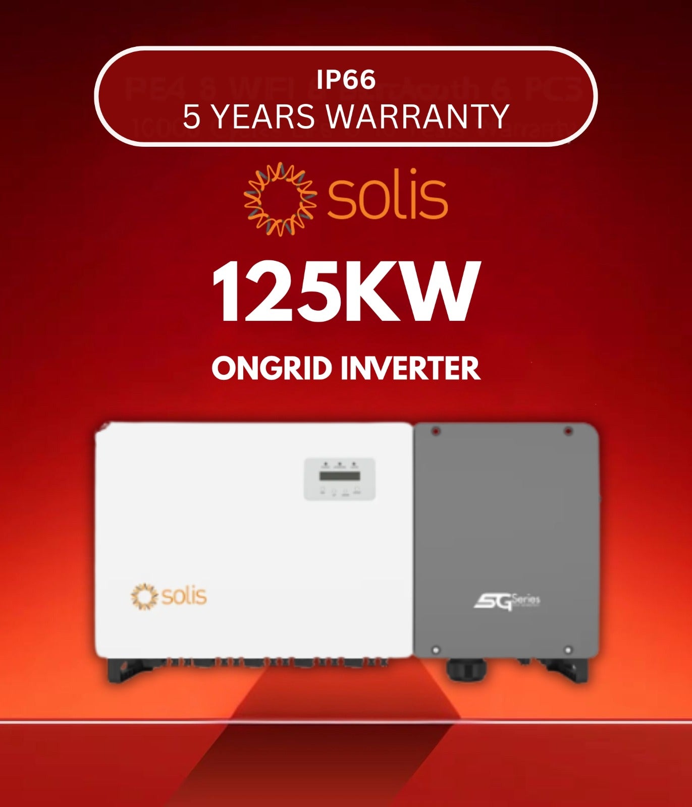 Solis 125kw Three Phase On-Grid Solar Inverter
