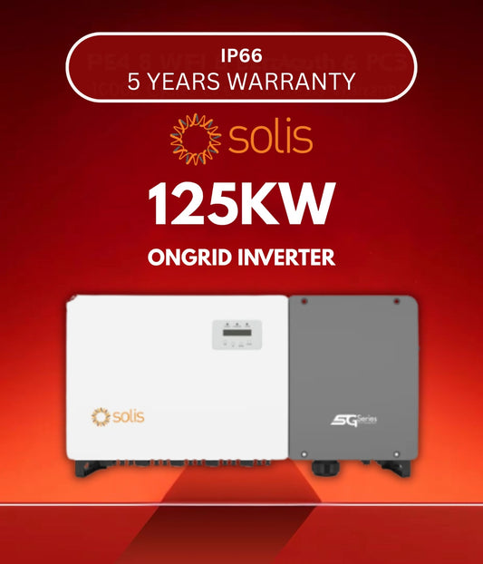 Solis 125kw Three Phase On-Grid Solar Inverter