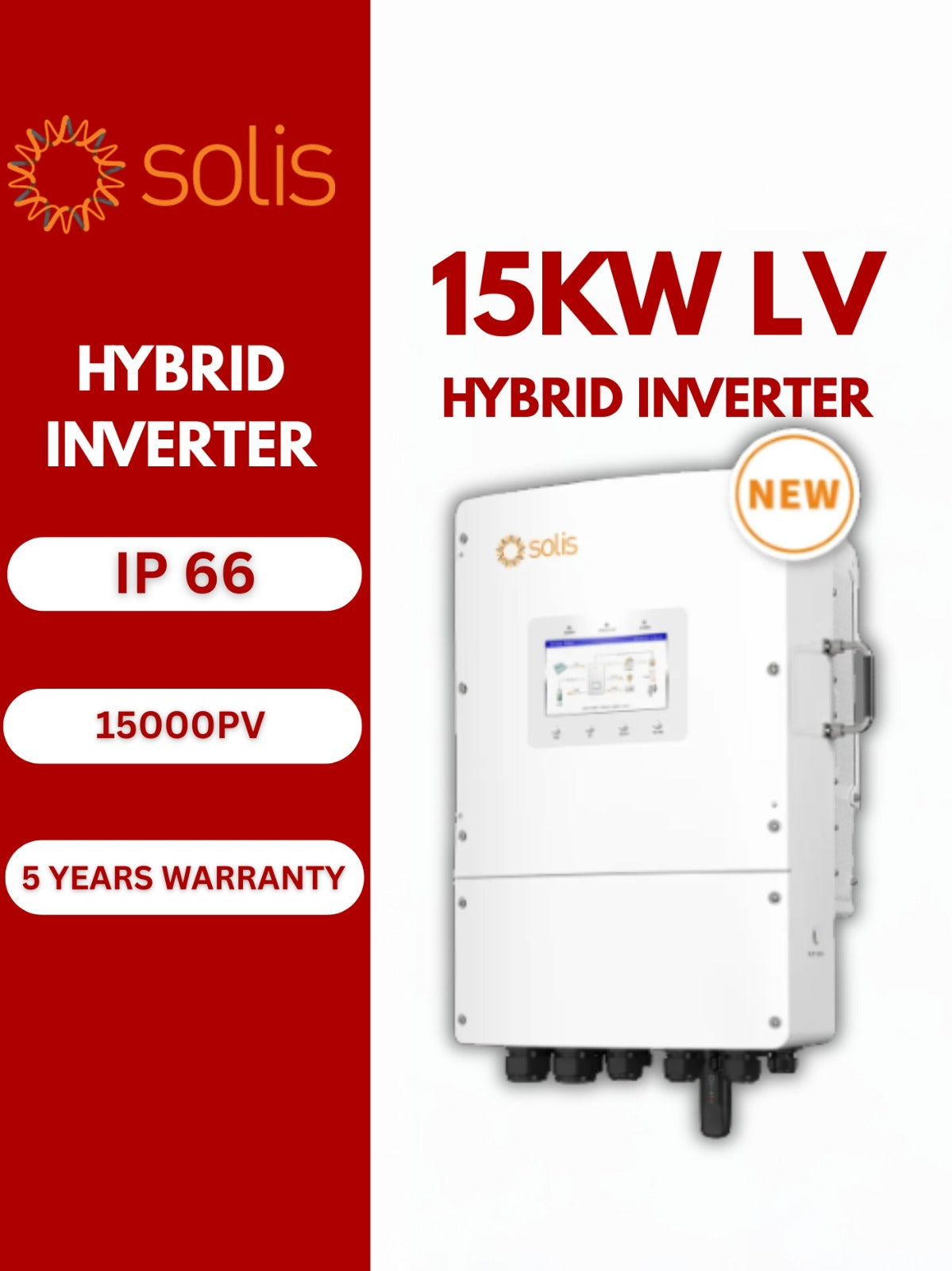 Solis 15kw Hybrid Inverter