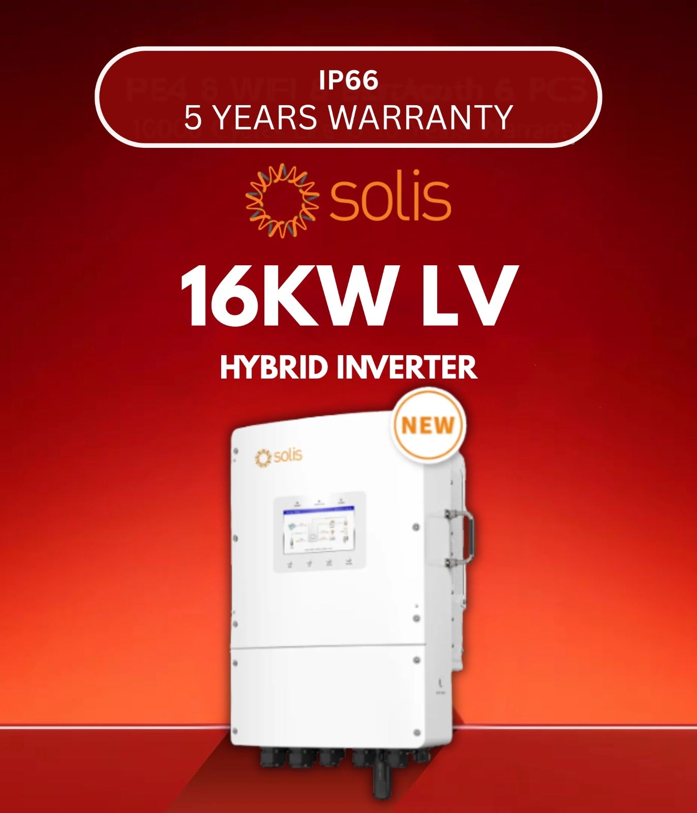 Solis 16KW Single Phase LV Hybrid Inverter