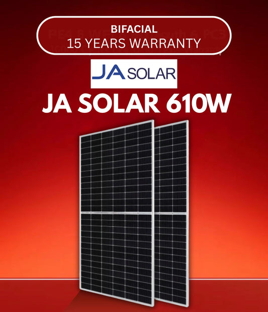 JA Solar 610W N-Type Bifacial