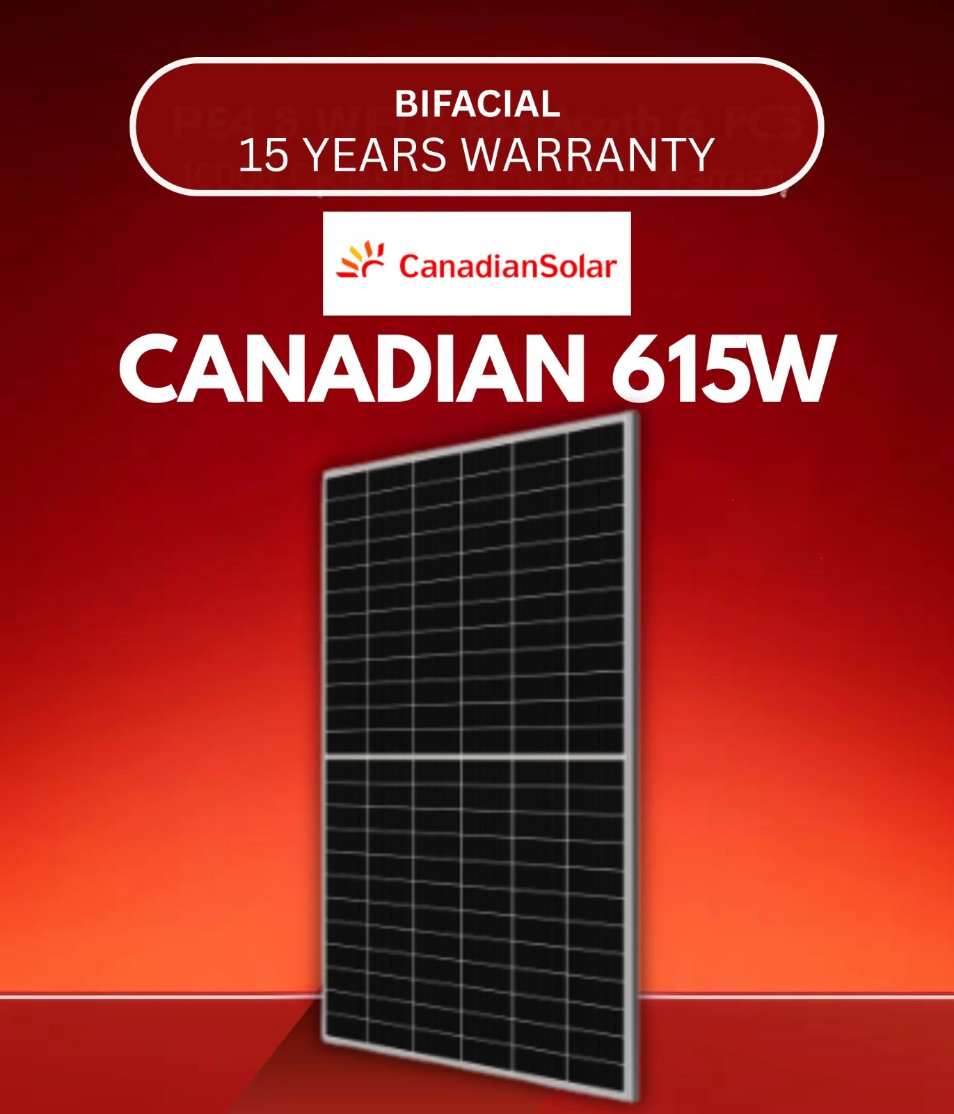 Canadian Solar 615W N-Type BiFacial