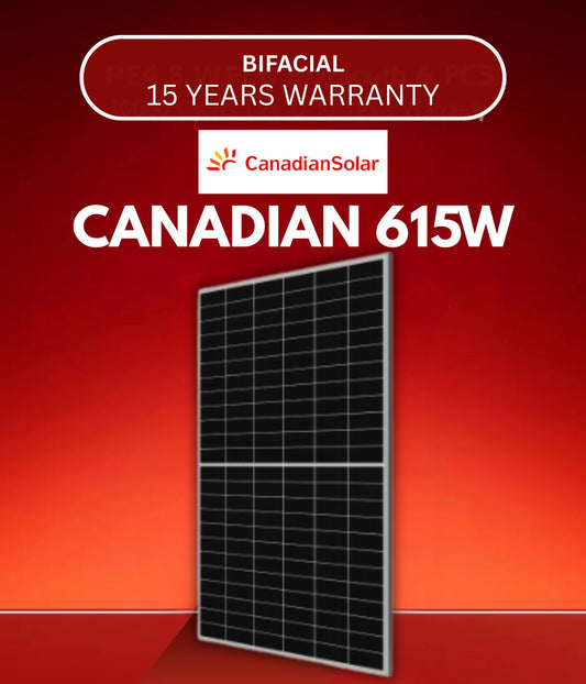Canadian Solar 615W N-Type BiFacial