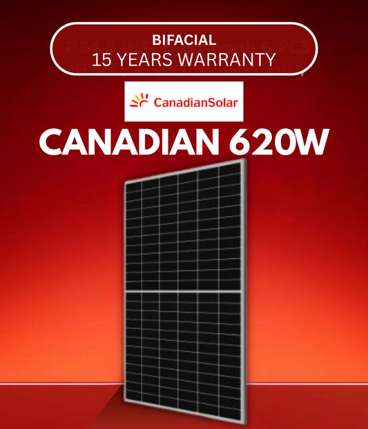 Canadian Solar 620W N-Type BiFacial Panel