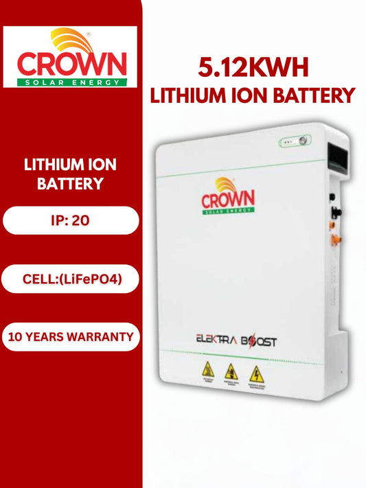 Crown Elektra Boost Battery 51.2V 100Ah