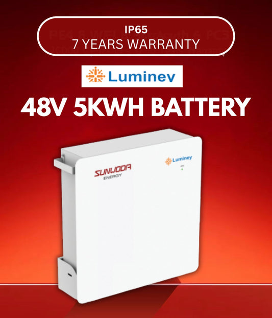 Luminey Sunwoda 48 volt 100ah Lithium battery