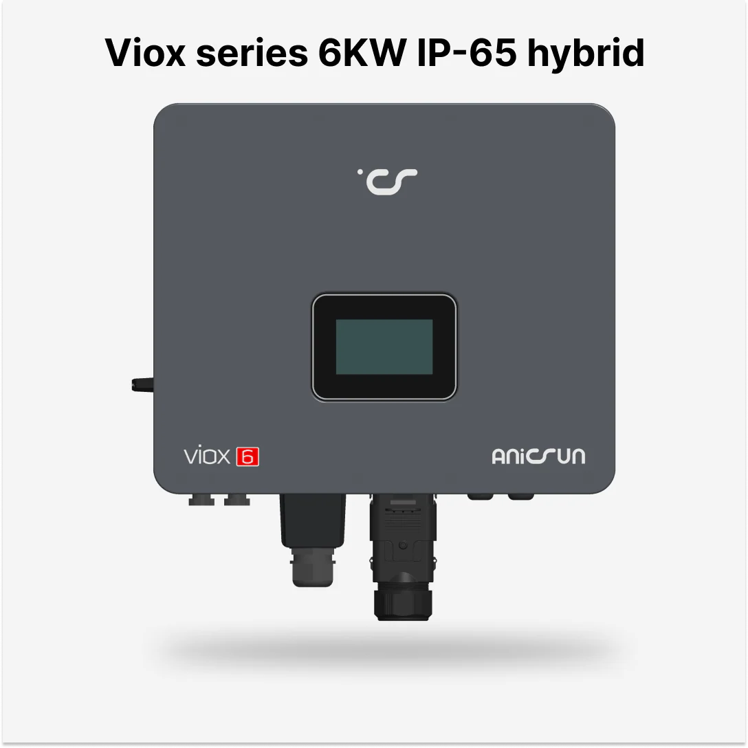 Anicsun VIOX Series 6KW Hybrid Inverter